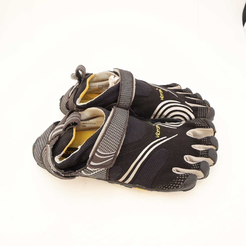 Vibram FiveFingers KMD Sport LS Mens Black Silver Training Shoes M3685 Size 43 - Picture 5 of 15